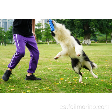 Juguete para perros con sabor a pollo con palo masticable para perros de goma